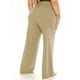 thumbnail image 2 of Oucaili Pantalones de mujer Pantalones de pierna ancha Palazzo Pantalones de verano de corte holgado Pantalones de salón, 2 of 3