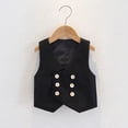 thumbnail image 2 of Posijego Boys Suit Vests Toddler Little Boys Waistcoats Party Wedding Birthday Party Vests 1-14 Years, 2 of 3