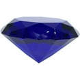 thumbnail image 4 of TRIPACT Original Color 100mm (4 inch) True Sapphire Blue Diamond Shaped Jewel Crystal Paperweight A Grade 01, 4 of 4