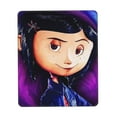 thumbnail image 1 of Alfombrilla de ratón Coraline con borde cosido, cómodas alfombrillas con base de goma antideslizante, lavables a granel con tela de licra, para ordenadores y portátiles., 1 of 5