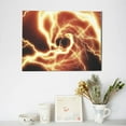 thumbnail image 6 of Balery orange lightning Pattern Canvas Decorative Picture – 30x40in Premium Wall Art, Modern Canvas Print for Home Decor（Horizontal）, 6 of 6