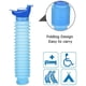 thumbnail image 3 of Urinario de emergencia para inodoro, embudo para urinario al aire libre, 4 piezas de cubierta de inodoro para hombres, mujeres y niños, dispositivo para orinar en viajes, camping, senderismo Sincero Electrónica, 3 of 5