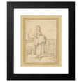 thumbnail image 2 of Willem Pietersz. Buytewech 15x18 Black Modern Framed Museum Art Print Titled - A Peasant Girl from Alkmaar (1621), 2 of 5