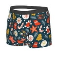 thumbnail image 2 of Disketp Holiday Christmas Cookies Men'S Boxer Briefs,Soft And Breathable Cotton Underwear With Comfortflex Waistband, 2 of 9