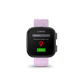 thumbnail image 6 of Garmin Bounce™, Kids Smartwatch, Two-Way Text and Voice Messaging, Location Tracking, Lilac Floral, 6 of 10