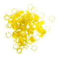 thumbnail image 4 of 100 anillos para y aves, bandas con Clip, sin números, amarillo, 2,5 cm de diámetro interior. Amarillo 2.5cm de diámetro interior. Baoblaze Clips para anillos de pájaros y palomas, 4 of 6