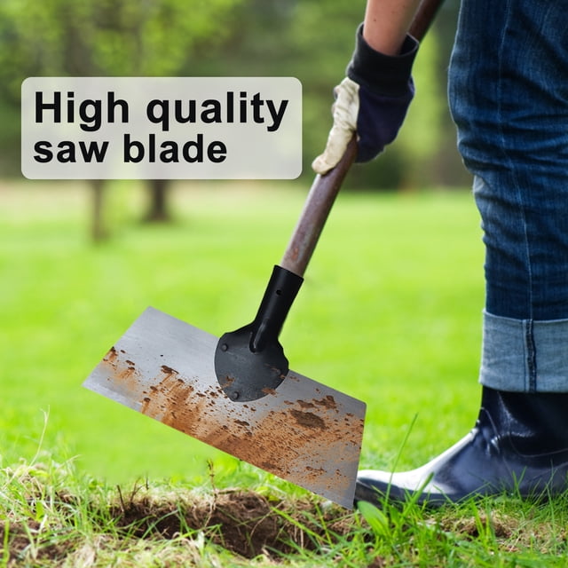 Cleaning Shovel, 11.6 Inch, Splicable Pole Flat Shovel, Multipurpose Garden Meadow Wall Cleaning Shovel