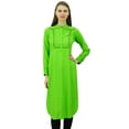 thumbnail image 1 of Phagun Designer Indian Rayon Punjabi Kurta For Womens Ethnic Straight Casual Tunic Kurti, 1 of 7
