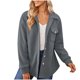 thumbnail image 1 of Chaquetas Para Mujer Prendas de Abrigo Abrigos de Primavera Y Otoño Prendas de Abrigo de Manga Larga Sólidas Cálidas Odeerbi ODB132989, 1 of 9