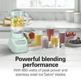 thumbnail image 4 of Hamilton Beach Smoothie Blender for Kitchen, 48 oz Jar for Smoothies and Shakes, Mint, 4 of 9