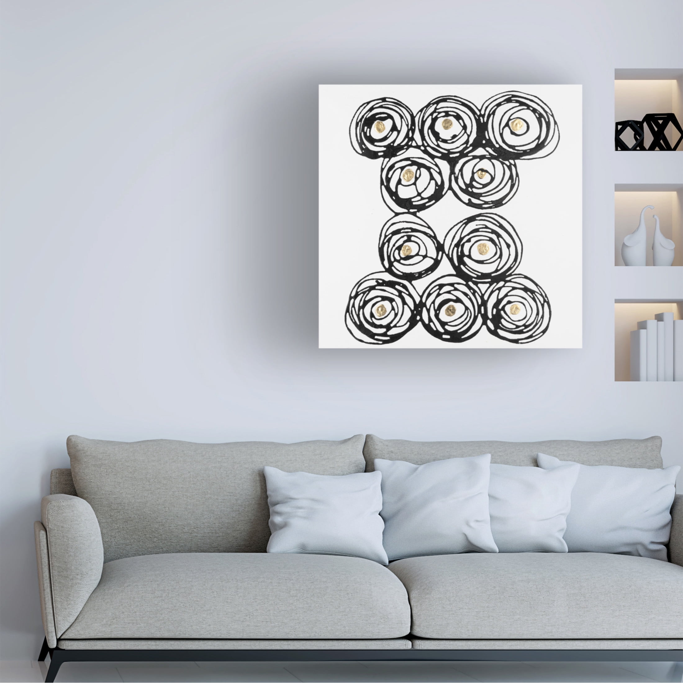 Trademark Fine Art Michael Willett Torque II Canvas Wall Art