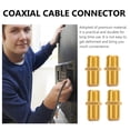 thumbnail image 2 of Conector de cable coaxial de 20pcs Cable de extensión de antena recta, 2 of 6