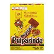 De La Rosa Pulparindo Tamarind Candy, Original Hot and Salted Mexican Candy, 20 Count