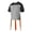 Silver/ Black, variant on Alleson Adult Hero Flag Football Jersey