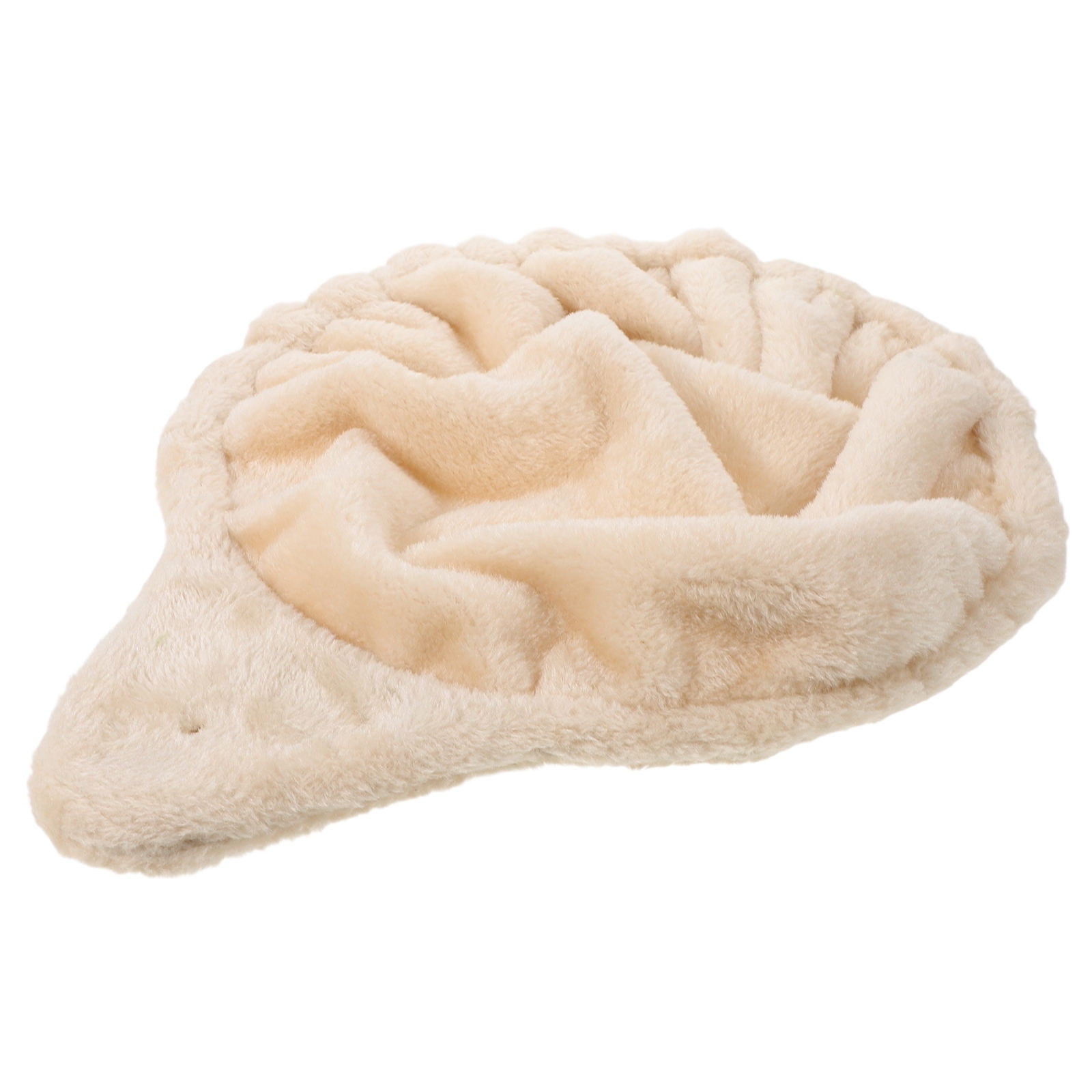 Uonlytech Beige Plush Cat Hammock Bed Soft Cozy Hanging Cat Tree Accessory for Comfortable Pet Resting
