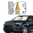 thumbnail image 4 of Disketp Windshield Sun Shade, Car Sun Shade For Front Window Gnome Sweet Honey Sunshades Sun Visor Protector Blocks Uv Rays Foldable, 4 of 9