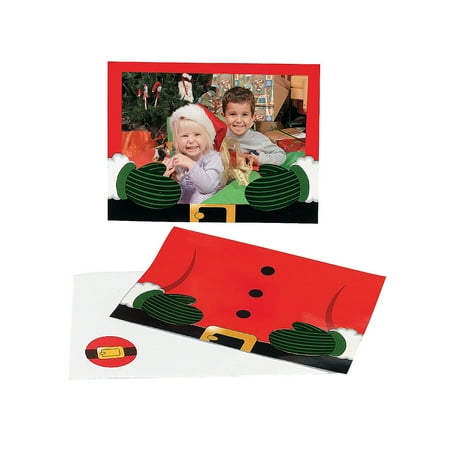 Christmas Stationery And Envelopes Fun Express - Santa Photo Card And EnvelopeS-2 dz for Christmas - Stationery - Cards - Note Cards - Christmas - 24 Pieces ()