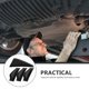 thumbnail image 5 of FELTECHELECTR 4Ud Spoiler Trasero Universal De Parachoques En Negro Para Modificación, 5 of 5