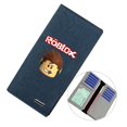 thumbnail image 2 of Cartera larga periférica de Anime ROBLOX, Cartera de lona para estudiantes masculinos y femeninos, bolso de embrague de doble capa de gran capacidad, tarjetero, 2 of 3