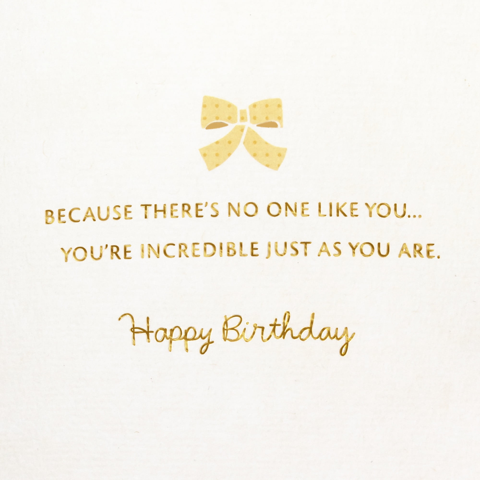 Hallmark Birthday Card for Niece (You're Incredible Just as You Are.)