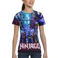 thumbnail image 4 of Ninjago Boys Girls T-Shirt 3d Print Graphic Short Sleeve Tee Shirt Tops For Kids Teens, 4 of 7