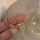 thumbnail image 4 of Jumpingount 1 par de pendientes de gota con lazo, perlas a la moda, aniversario de boda, playa, joyería delicada elegante, regalos dulces para niñas Ropa, zapatos y accesorios Miscelánea Jumpingount AP011337-00, 4 of 6