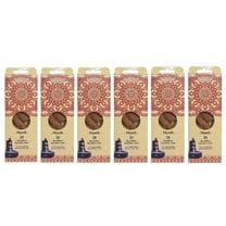 Hosley 120 Pack of Backflow Fragrance Incense Cones - Myrrh- Infused with Essential Oils. Ideal Gift for Wedding, Events, Aromatherapy, Spa, Reiki, Meditation, Bathroom Setting