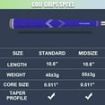 thumbnail image 5 of MAZEL Golf Club Grips for Men - 10 Pack - Non-Slip Micro-texture High Performance Golf Grips Midsize/ Standard,5 Colors Option, 5 of 6