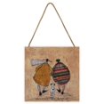 thumbnail image 1 of Sam Toft - Placa de de Madera Wherever Life Takes Us (Marrón Claro), 1 of 2