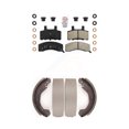 thumbnail image 1 of Transit Auto Front Semi-Metallic Disc Brake Pads and Rear Drum Shoes Kit for Car Chevrolet Tahoe GMC Yukon DIESEL engine KNN-100191, 1 of 11