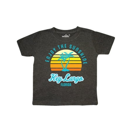 

Inktastic Summer Enjoy the Sunshine Key Largo Florida in Blue Gift Toddler Boy or Toddler Girl T-Shirt