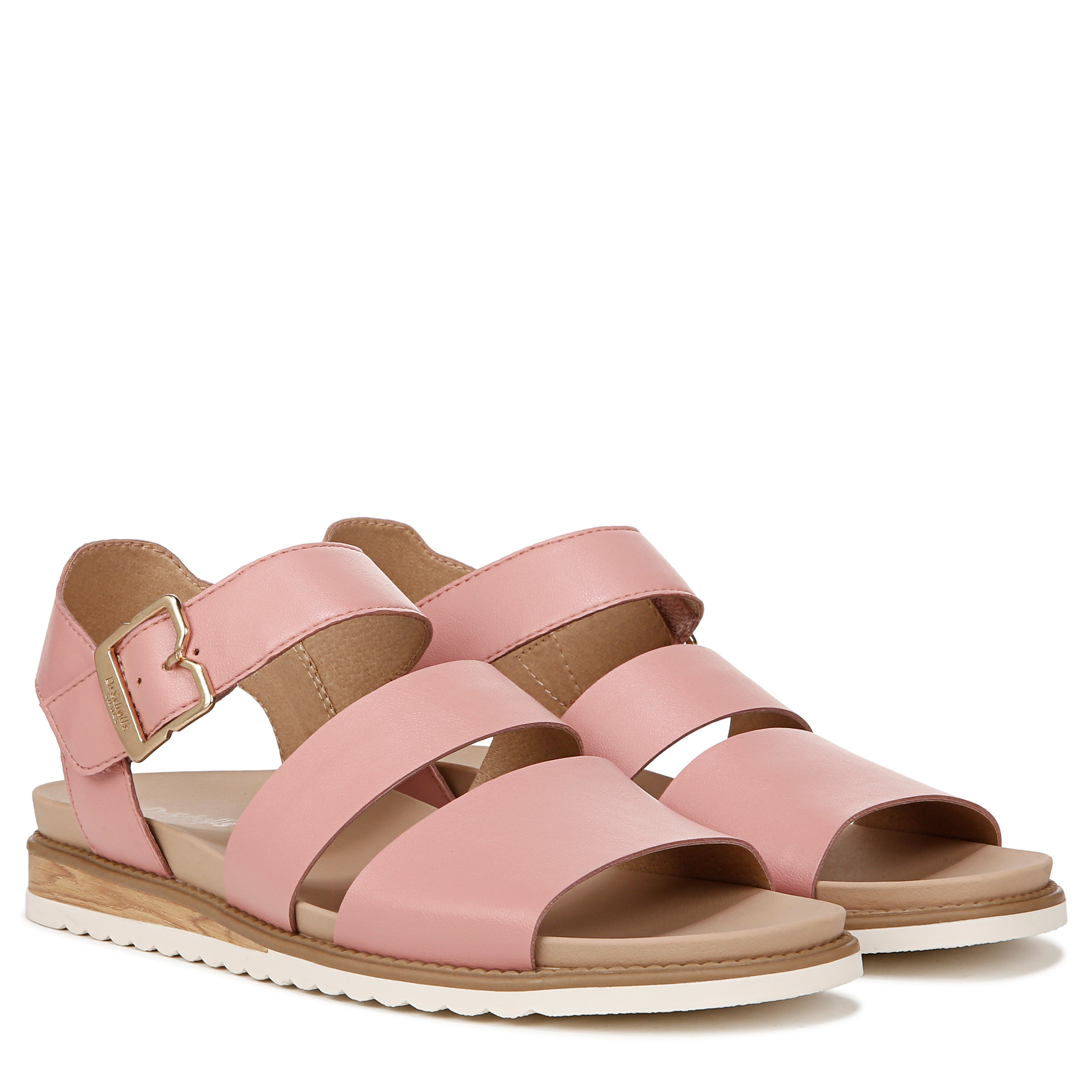 Dr. Scholl's Womens Island Glow Ankle Strap Sandal Rose Pink 7 M -  Walmart.com