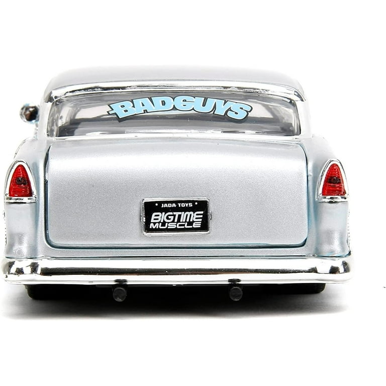 Jada 1955 Chevrolet Bel Air Diecast Model Car, Light Blue