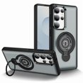 thumbnail image 1 of Samsung S24 Ultra Magnetic Case with Magsafe Car Holder - Solid Color Bumper, 1 of 7