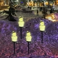 thumbnail image 5 of NSESSHome Resin Snowman Solar Lights Outdoor Waterproof, Christmas Garden Stake Lights for Outdoor Christmas Decorations, Snowman Stake Landscape Lights for Patio Yard, 5 of 5