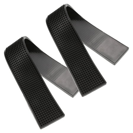 

Pavo 1 Set 2Pcs Non-Slip Bar Service Spill Mats Bar Table Mats Counter Pads (Black)