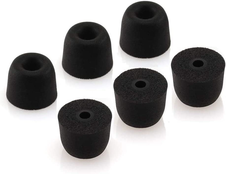 Foam Tips Foam Sleeves Memory Foam Replacement Earbud Tips Compatible