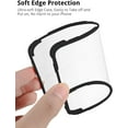 thumbnail image 3 of for Samsung Galaxy S23 Ultra (Not S23) Clear Case with Screen Protector, Slim Shockproof Soft TPU Bumper Full Body Protection Phone Cover Case for Samsung Galaxy S23 Ultra QC Black, 3 of 8