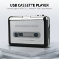 thumbnail image 2 of Reproductor de cassette USB Reproductor de conversión de cinta portátil Cinta a formato MP Eccomum  Convertidor, 2 of 3