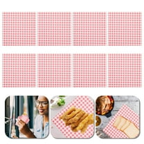 LEORX 100 Sheets Food Sandwich Wrapping Paper for Burger Baking Liner