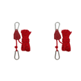 thumbnail image 1 of 5M 4mm Outdoor Guy Lines Reflectante Ajustable para Acampar Senderismo () Rojo, 1 of 6