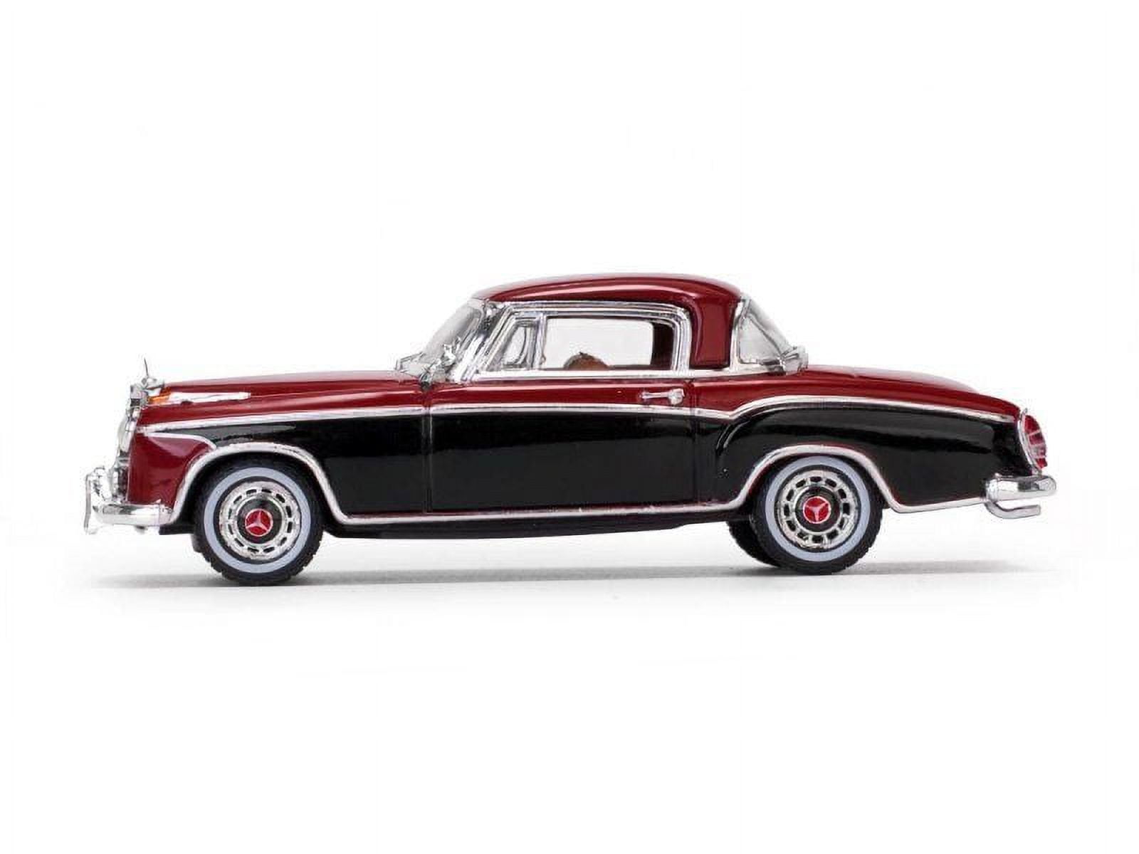 1958 Mercedes Benz 220 SE Coupe Red and Black 1/43 Diecast Model Car by  Vitesse