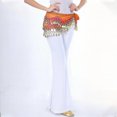 thumbnail image 3 of Qulqfy Skirts for Women Flowy Mini Sequin Orange Dance Fall Sparkly Party Short Skirt Womens Skirts, 3 of 4