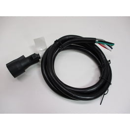 Acouto 7 To 4 Pin Trailer Connector Adapter - 12V US Standard Trailer Light Plug For Trucks With Tow Package