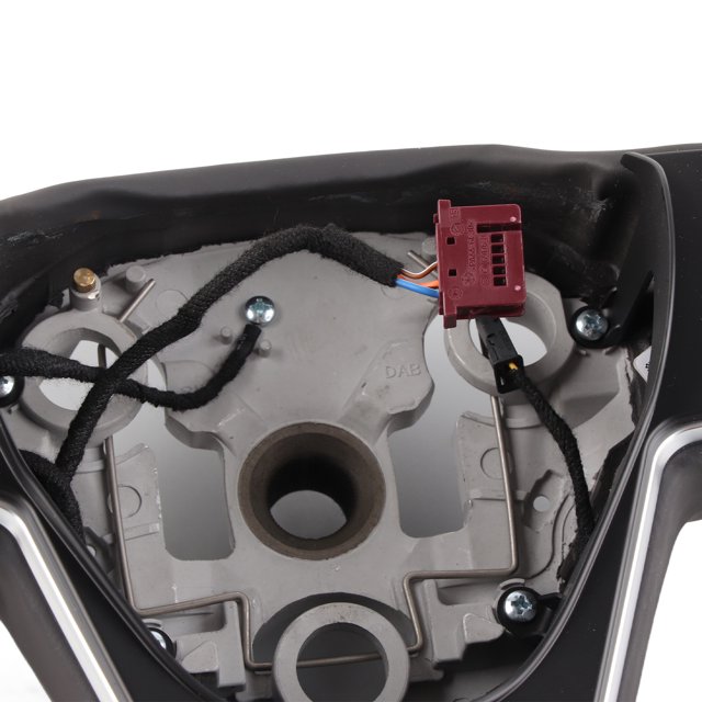 Volant avec Fonction de Chauffage, Style Course Nappa Cuir, Volant de Voiture pour Modèle Y 2021-2024