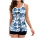 thumbnail image 1 of Trajes de baño de dos piezas para mujer Traje de baño con control de barriga Tankini Ropa de playa Traje de baño Fridja  nalpqowj54704, 1 of 4