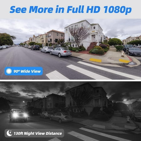 Swann - 4 Channel, 4 Bullet Camera,  Indoor/Outdoor, Wired 1080p Full HD DVR Security System with 64GB Micro SD Card