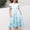 Light Blue, variant on HUITKMM Girls Skirts Summer Gradient Casual Comfort Dress 6 15 Years 8-9 Years