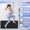 thumbnail image 5 of 27×60 Grounding Mat with Grounding Wire, Improves Sleep, Promotes Blood Circulation, Balances Energy, Relieves Pain for Wellness, 5 of 18