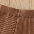 thumbnail image 4 of breaise Toddler Baby Girl 2 Piece Set Fall/Winter Girls Outfits Knitted Ruffer Sweater Flared Pants Two-piece Sets, 4 of 7